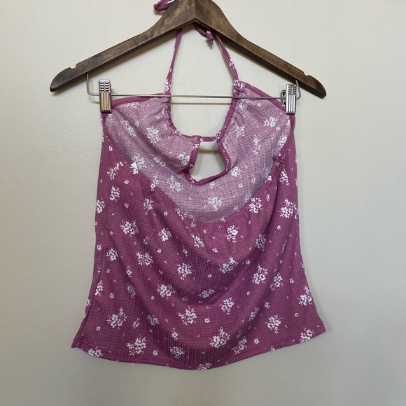 🔸 Olivia Rae 🔸 purple halter top - Picture 2 of 5